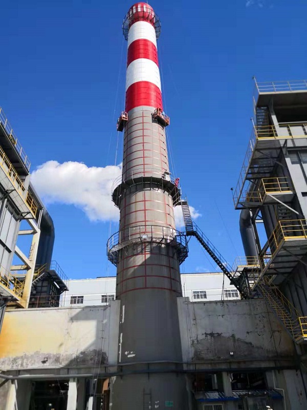  煙囪刷航標具體施工工藝的要求