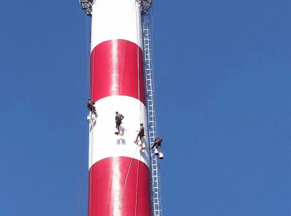 煙囪防腐工程中的應急措施