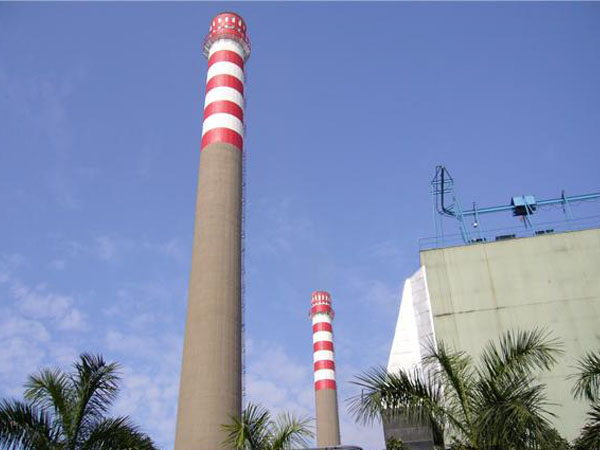 煙囪拆除施工技術人員所采取的技術措施